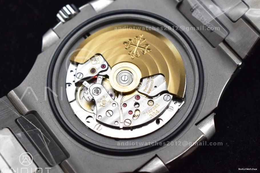 Best WrinkleFree SS Tiffany Tiffany on Nautilus Dial 1:1 324CS Bracelet 913 Blue Edition 5711 GRF 1027